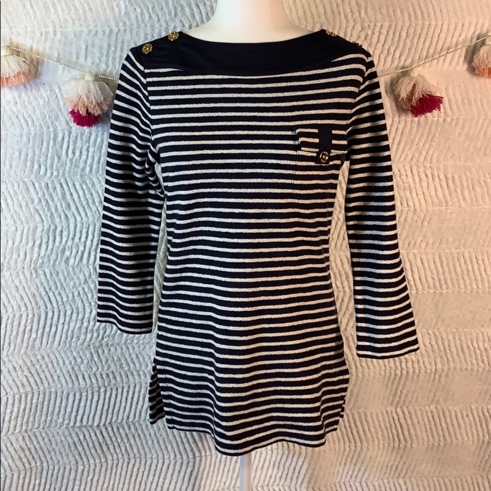 Tory Burch stripe Auranita top